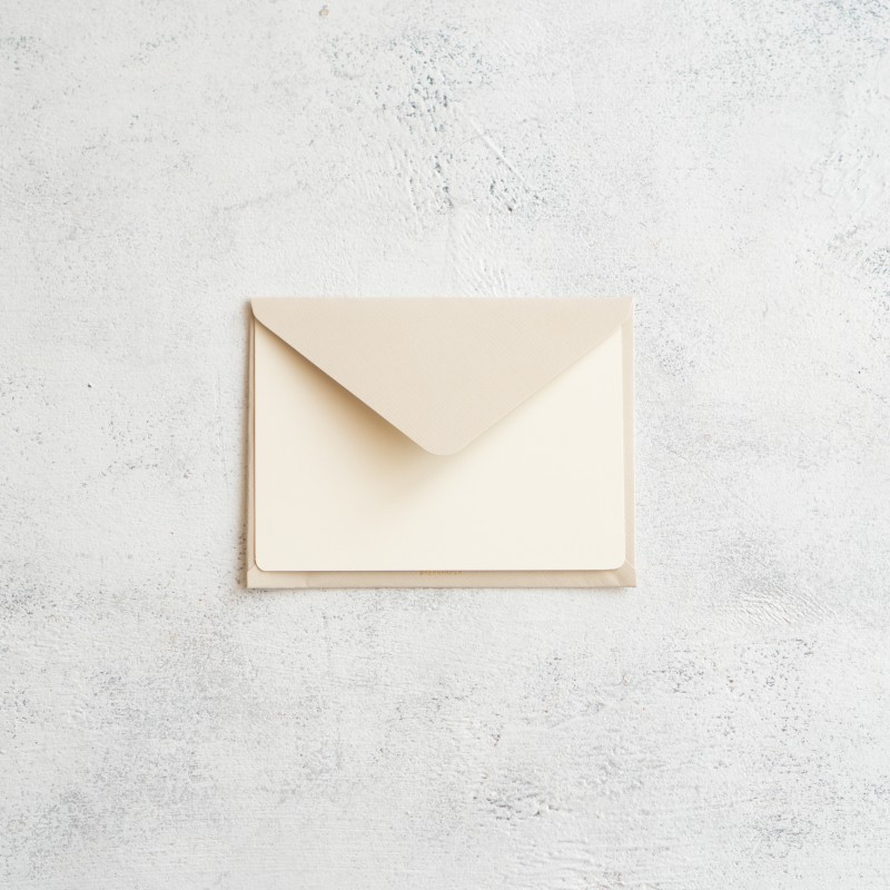 IVORY GREETING CARD A6